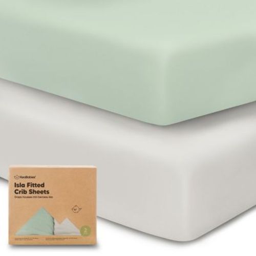 KeaBabies 2pk Isla Fitted Crib Sheets for Boys, Girls, Baby Crib Sheet, Fits Standard Nursery Crib Mattresses (Prairie)