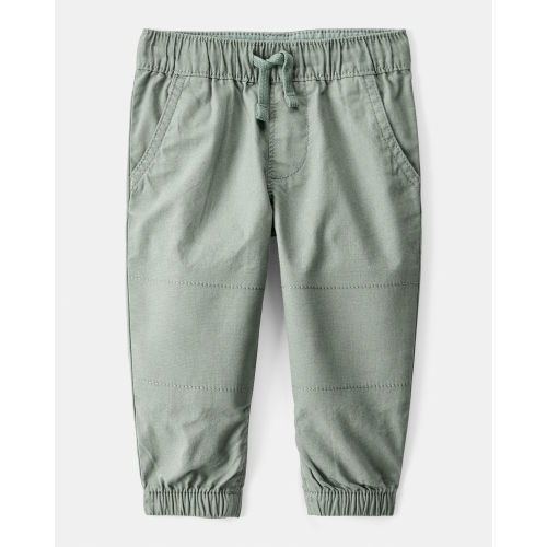 Baby Boy  Cotton Everyday Pull-On Jogger - Green - Carter's | Carter's