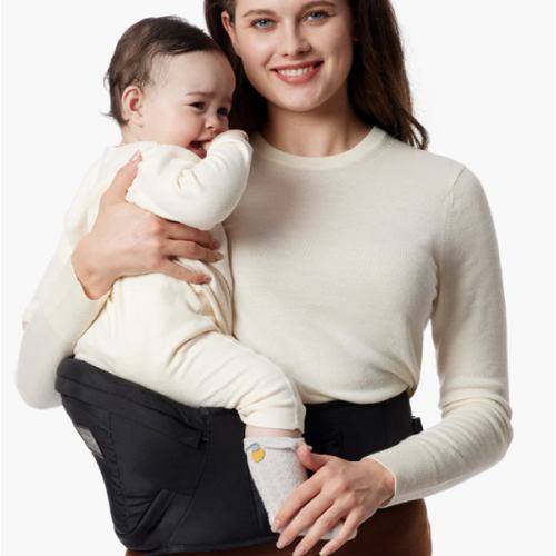 Baby Hip Seat Carrier: 3D Belly Protector & EVA Massage Board