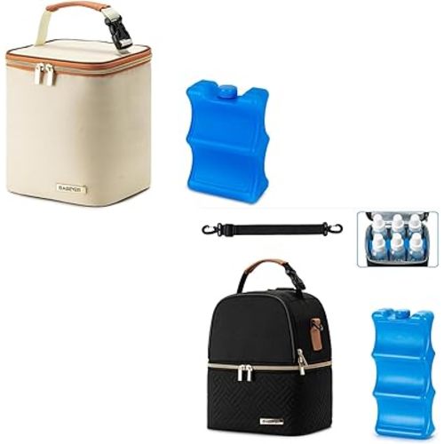 Breastmilk Cooler Bag with Ice Pack