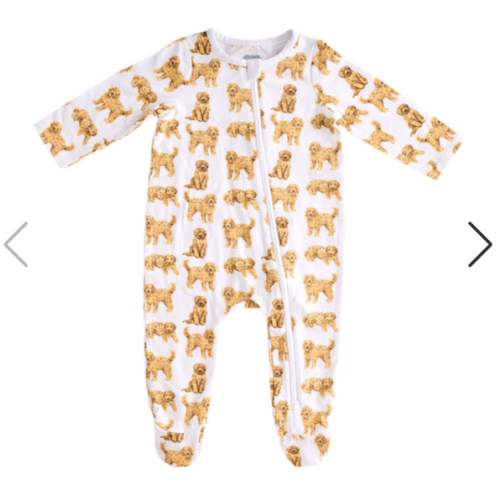 Goldendoodle Baby Sleeper | Mud Pie