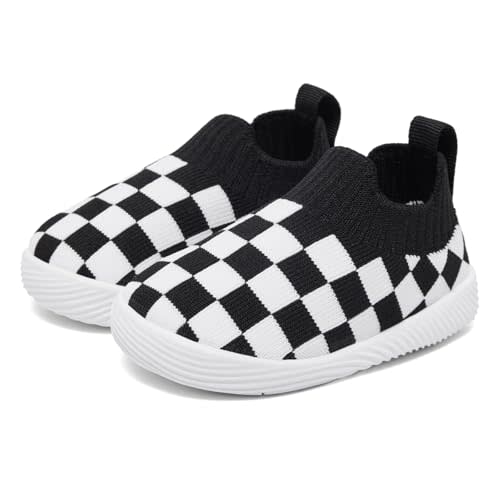 MORENDL Baby Toddler Walking Socks Non-Slip Breathable Unisex Casual Sneakers