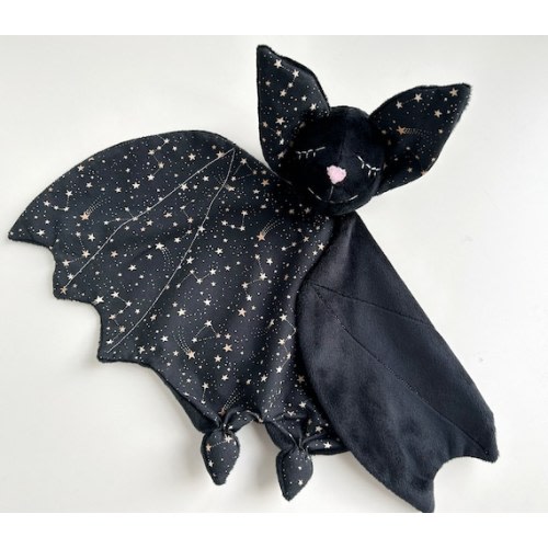Personolized Bat Lovey Blanket, Baby Bat Plush - Etsy