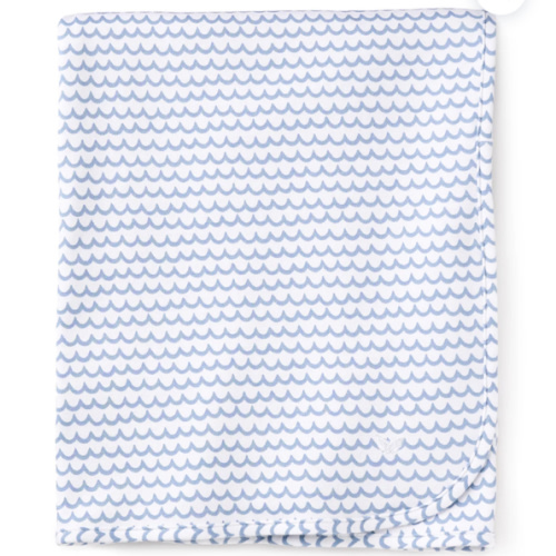 Pima Baby Blanket in La Mer