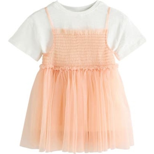 Kids' Mixed Media T-Shirt Dress