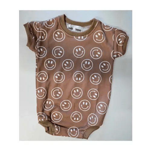 Smiley Face Bubble Onesie