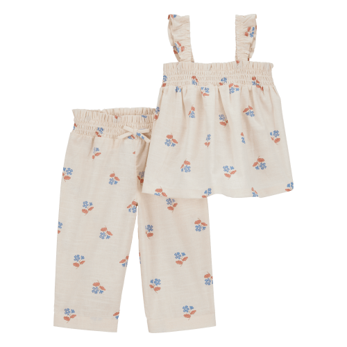 Baby 2-Piece Floral Tank & Pant Set - Carter's | Carter's