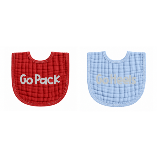 Victoria Milton- House Divided Muslin Bib Set – AHA Designs
