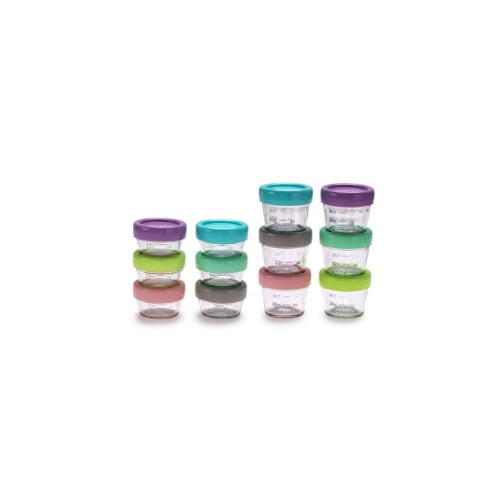 Melii Baby Glass Food Containers