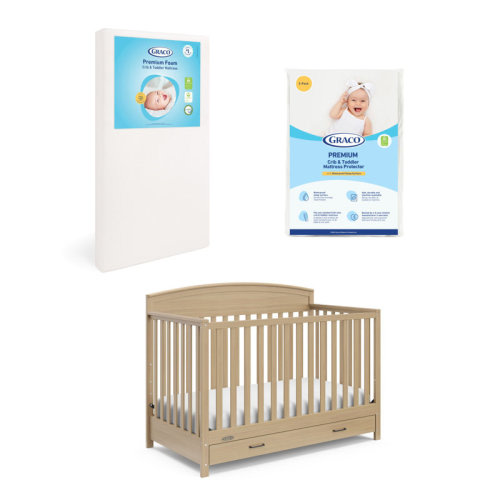 Graco Benton 5-In-1 Convertible Crib With Drawer & Reviews | Wayfair