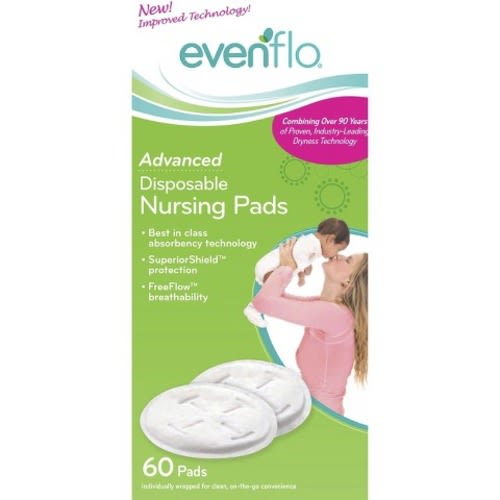 Evenflo Advanced Disposable Nursing Pads - 60 Count