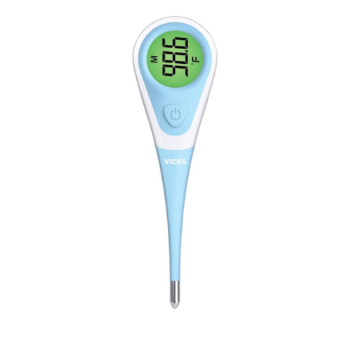 Vicks ComfortFlex Digital Thermometer – Accurate, Color Coded Reading in 8 Seconds – Digital Thermometer for Oral, Rectal or Under Arm Use