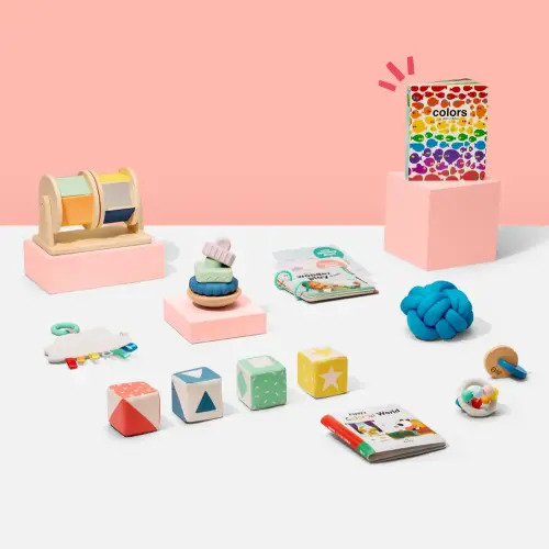 4-5 months Let's Discover | Fine Motor Activities for Babies | KiwiCo Panda