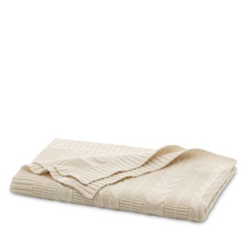 Cable Knit Organic Cotton Baby Blanket