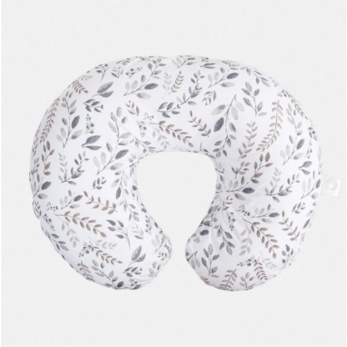 Original Support Nursing Pillow | Gray Taupe Leaves