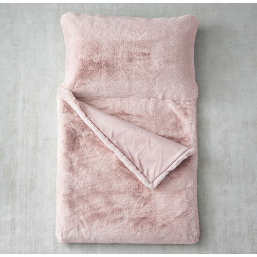 Lapin Faux Fur Toddler Sleeping Bag