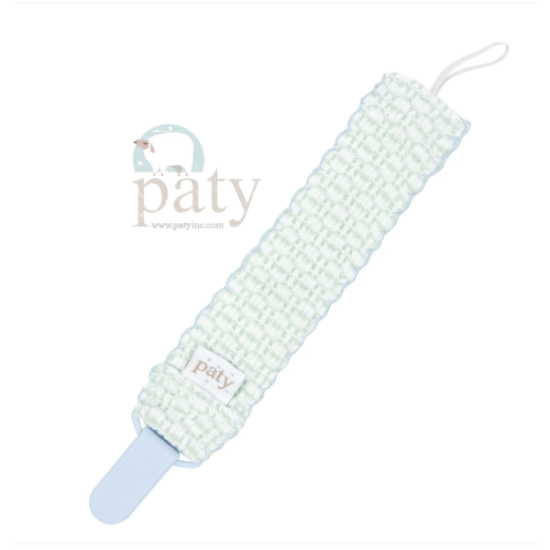 Paty Knit Pacifier Clip #289