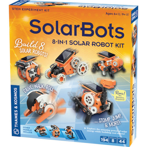 SolarBots: 8-in-1 Robot Kit