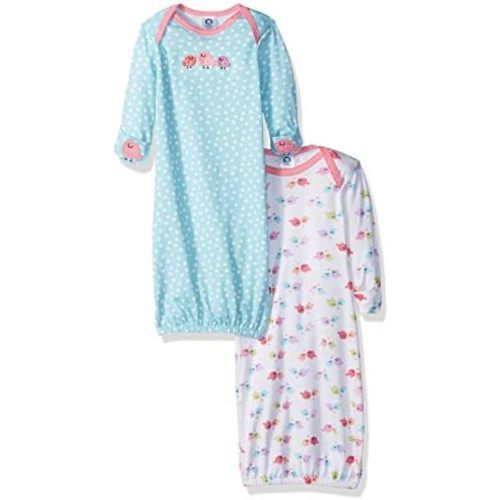 Gerber Baby Girls' 2-Pack Gown