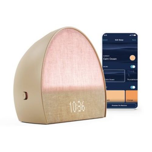 Hatch Restore 2 Bedside Sleep Guide Sunrise Alarm Clock Sound Machine - Putty