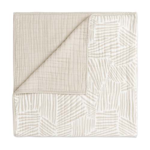 Quilt in 3-Layer GOTS Certified Organic Muslin Cotton