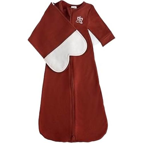 Organic Cotton Blend, All-in-One Sleep Sack Training System for Newborn Infant Baby 7-12lbs