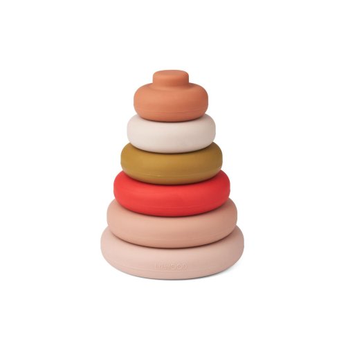 Liewood Dag Stacking Tower Tuscany Rose Multi Mix