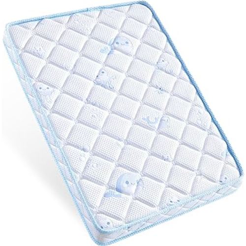 Pack and Play Mattress - 38" x 26"- Premium Microfiber Fabric Playpen Mattresses, Safety Reinforced Play Yard Mattress - Fits for Graco & Baby Trend & Pamo Babe Playard, Firm Support and Comfort Foam
