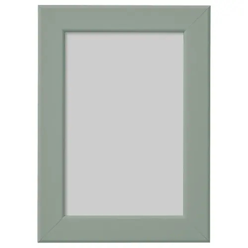 FISKBO Frame - light gray-green 4x6 "