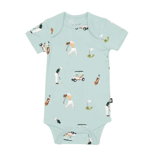 Short Sleeve Bodysuit in Golf