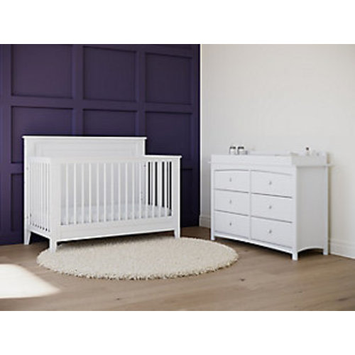 Storkcraft Solstice 5-in-1 Convertible Crib