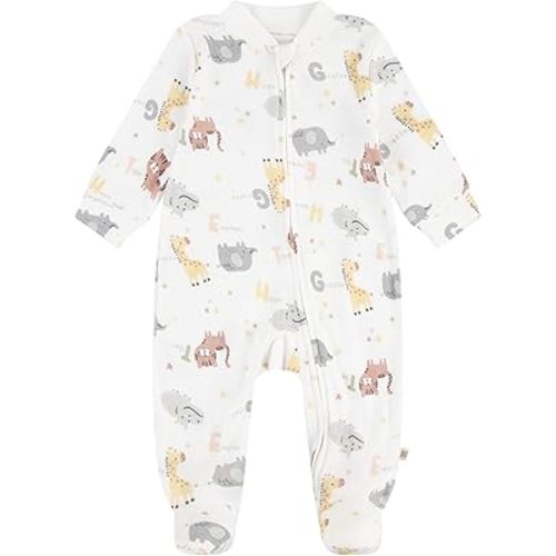 HUGGIES baby-boys Printed Footed Coverall