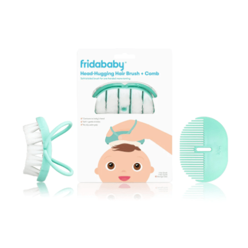 Head-Hugging Hairbrush + Styling Comb Set – Cheeky Baby Boutique Rome