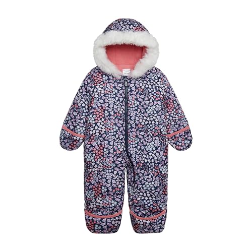 Carter's baby-girls Puffer Pram Suit – Faux Fur Trim Hooded One-piece With Cozy Insulation