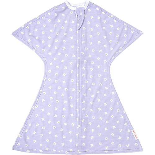 SleepingBaby Zipadee-Zip Transition Swaddle Paperwhite Flowers Small 4-8 Month