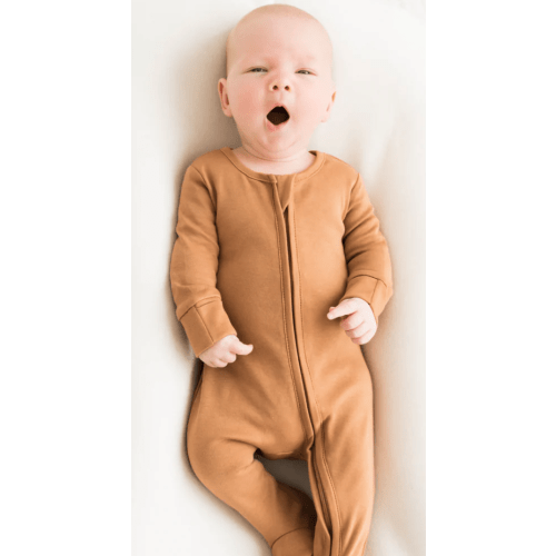 Peyton Zipper Sleeper (Ginger 0-3 months)