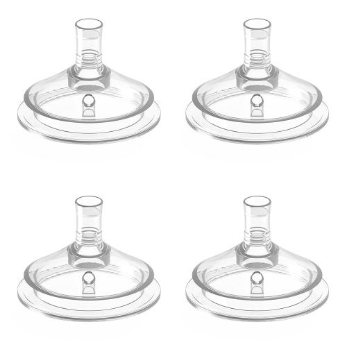 Nipples for Philips Avent Baby Bottles, Natural Trainer Sippy Cup My Grippy Spout/Natural Trainer Sippy Cup, Soft 100% Silicone Nipples, Fast Flow 5, 8m+