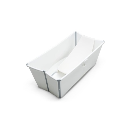 Flexi Bath® Foldable Baby Bath Tub with Temperature Plug & Infant Insert