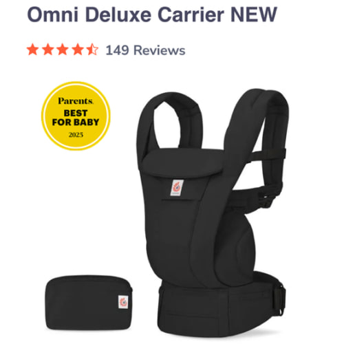 Shop Omni Deluxe Baby Carrier - NEW CARRIER | Ergobaby