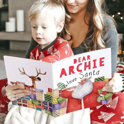 Personalized Kids Letter from Santa Story Books First Christmas Gifts Xmas Eve Box Fillers Stockings For Girls Baby Boys Presents Ideas Book