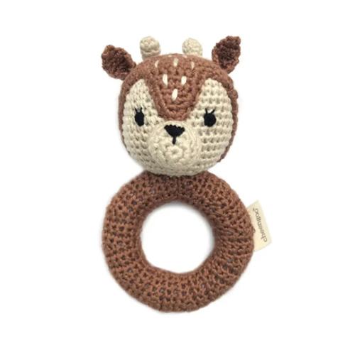 Crochet Fawn Rattle