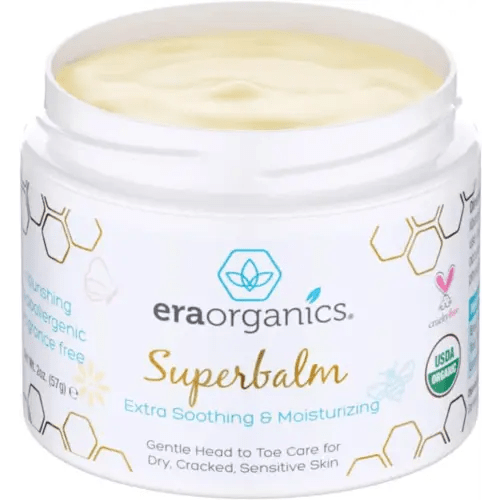 Era Organics Healing Ointment for Babies - USDA Certified Organic Natural Gentle Moisturizer for Sensitive Skin Prone To Baby Eczema, Cradle Cap (Infant Seborrheic Dermatitis), Rashes, Hives & More