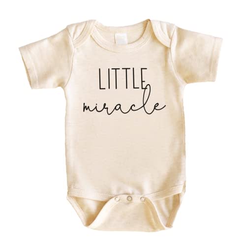 Bump and Beyond Designs Surprise Pregnancy Announcement Little Miracle