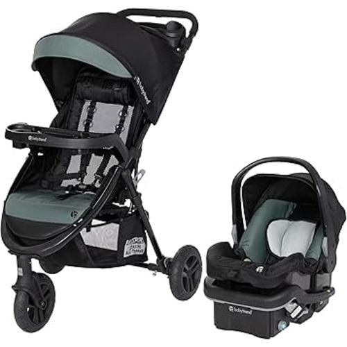 Baby Trend Passport Seasons All-Terrain Travel System, Madrid Green
