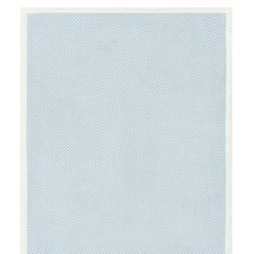 Harborview Herringbone Sky Mini Blanket