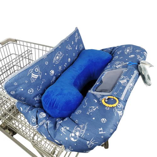 DODO NICI, Shopping Cart Cover for Baby Toddler, Blue Spaceship