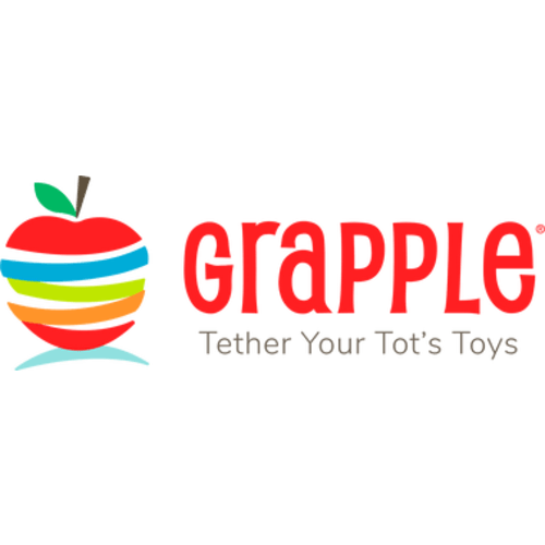 Grapple Toy Tether / Portable, Self-Sticking Toy Holder for Babies – Grapple® by Boingy