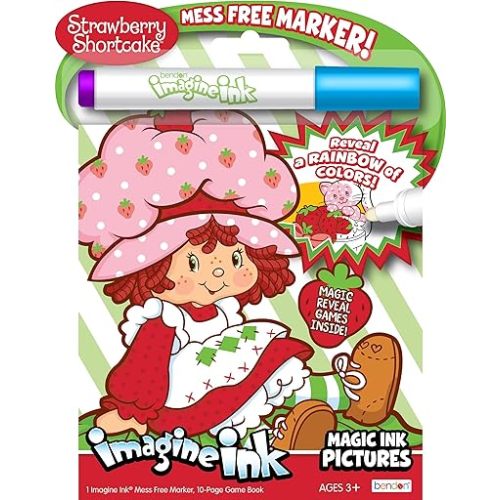 Strawberry Shortcake Imagine Ink | Strawberry Short Cake Coloring Book | Imagine Ink Mess Free | Officially Licensed