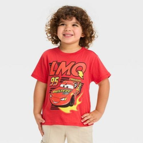 Toddler Boys' Disney Cars T-shirt - Red 3t