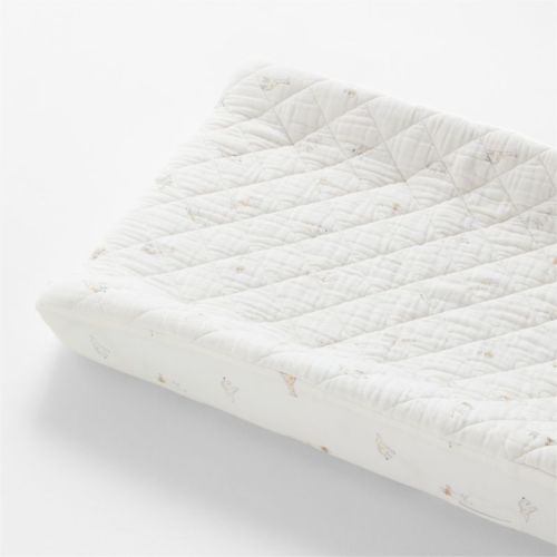 Safari Friends Gauze Organic Cotton Changing Pad Cover